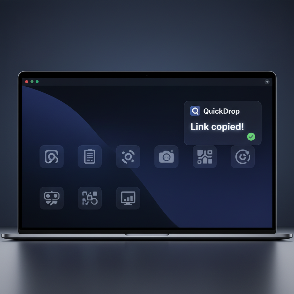 QuickDrop App Screenshot